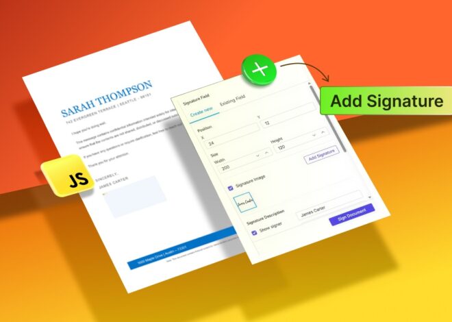 How to Add Digital Signatures in JavaScript PDF Viewer for Secure PDF Signing