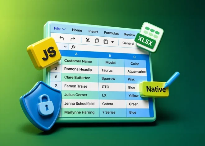 Why Native JavaScript Spreadsheet Editors Are a Safer Fit for Enterprise Applications