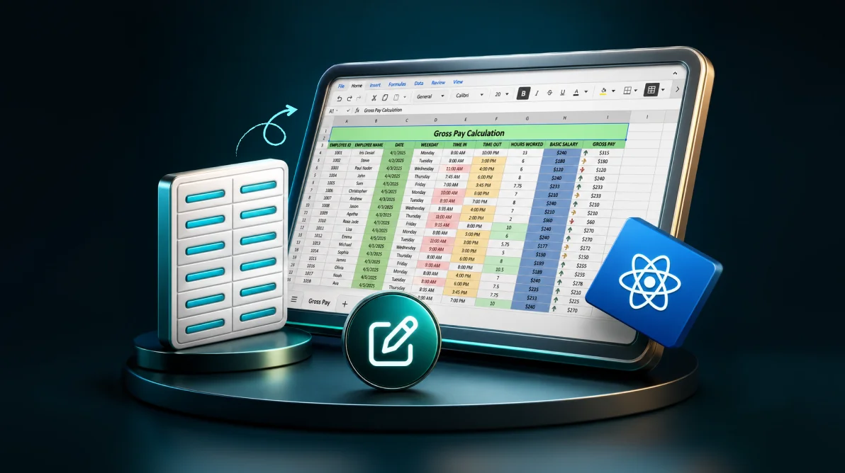 From Read-Only Grids to Real Spreadsheets in React