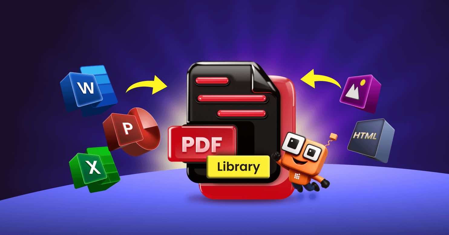 .NET PDF Conversion Library: Convert Word, Excel, PowerPoint, & More
