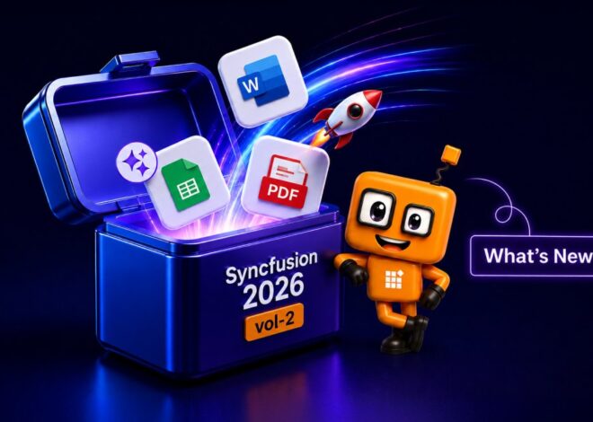 What’s New in Syncfusion Document Processing SDKs 2026 Volume 2: AI-Powered Spreadsheets, Faster PDFs, and DOCX Editing