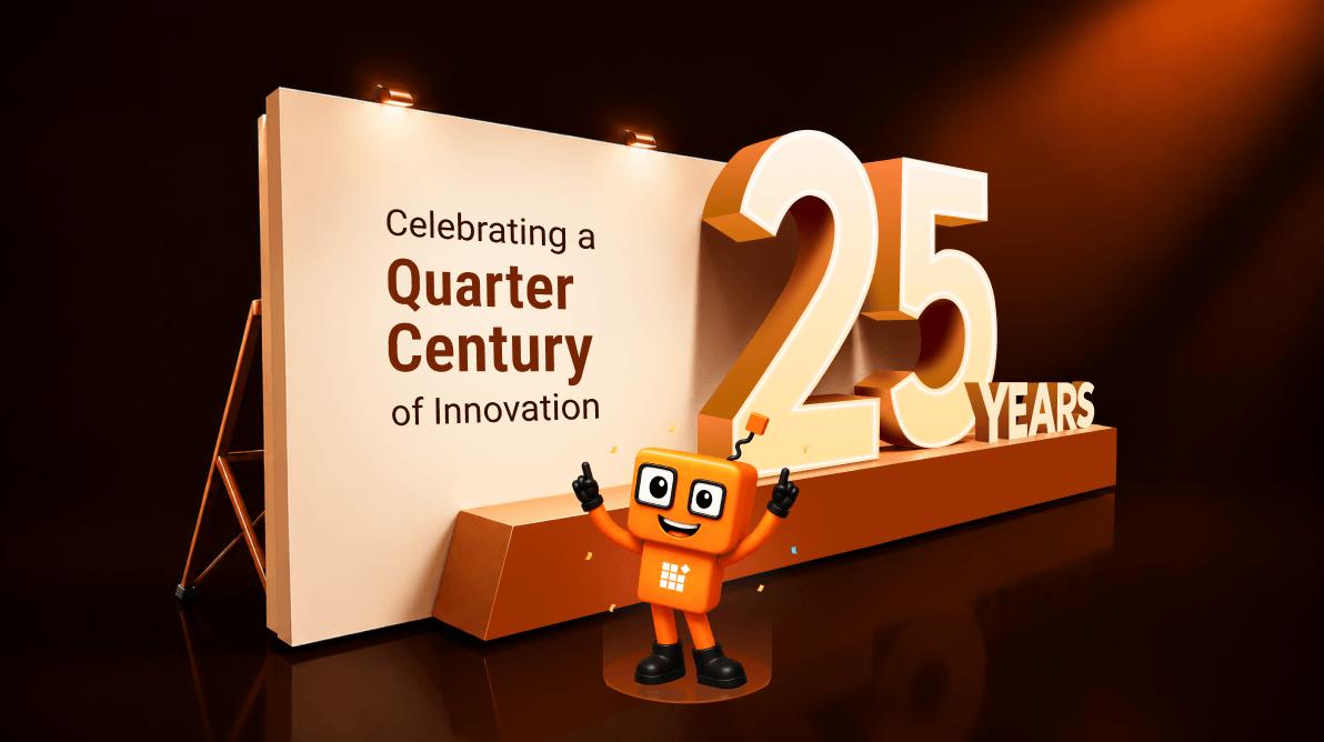Syncfusion Turns 25: A Quarter Century of Making Development Easier