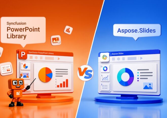 Syncfusion PowerPoint Library vs. Aspose.Slides: Which .NET PowerPoint Library Is Right for You?