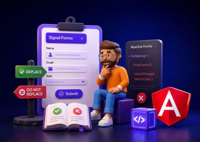 Migrating Reactive Forms to Angular 22 Signal Forms: When and How