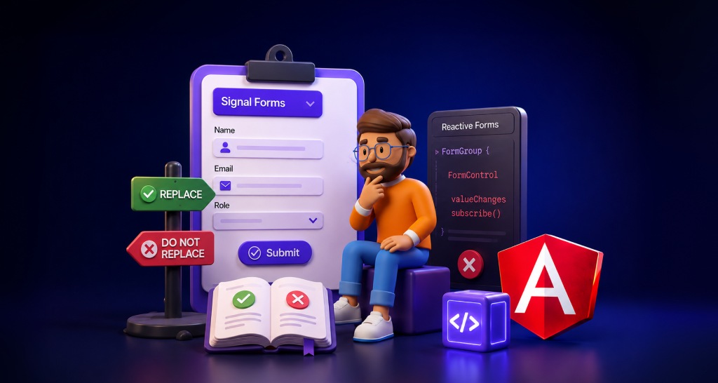 Migrating Reactive Forms to Angular 22 Signal Forms: When and How