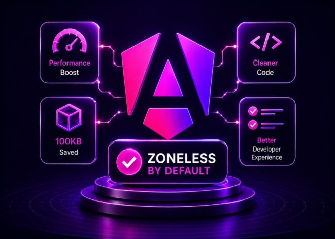 Angular Zoneless Change Detection Explained: Angular Without Zone.js