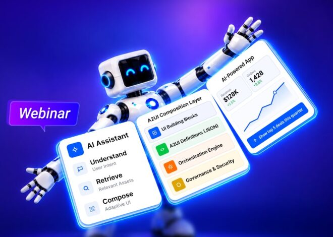 Design and Render AI-Generated Interfaces with Syncfusion A2UI [Webinar Show Notes]