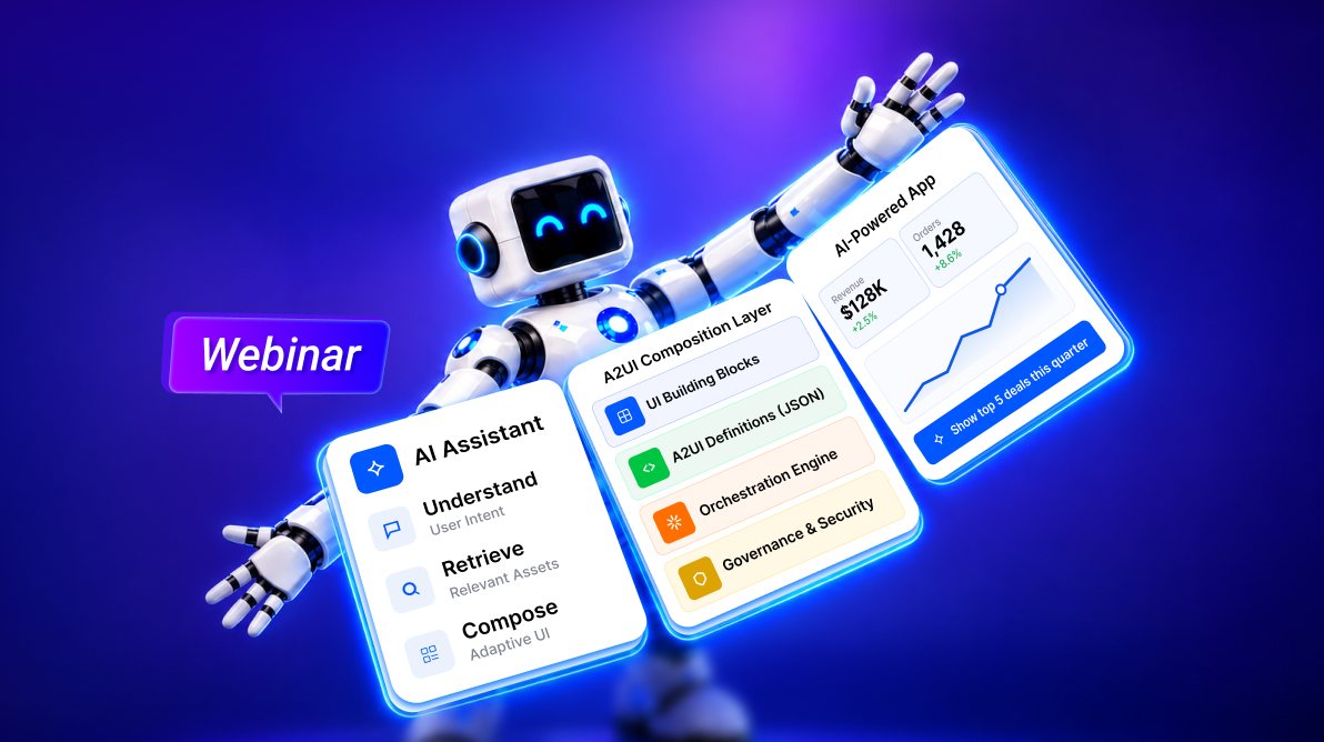 Design and Render AI-Generated Interfaces with Syncfusion A2UI [Webinar Show Notes]