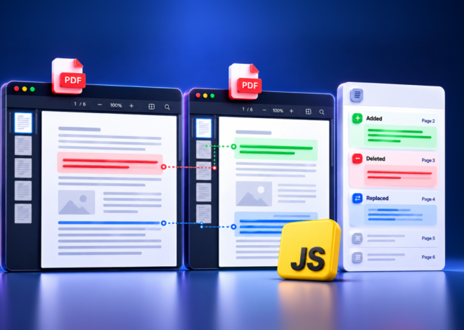 How to Compare PDF Documents in JavaScript Using Syncfusion PDF Viewer